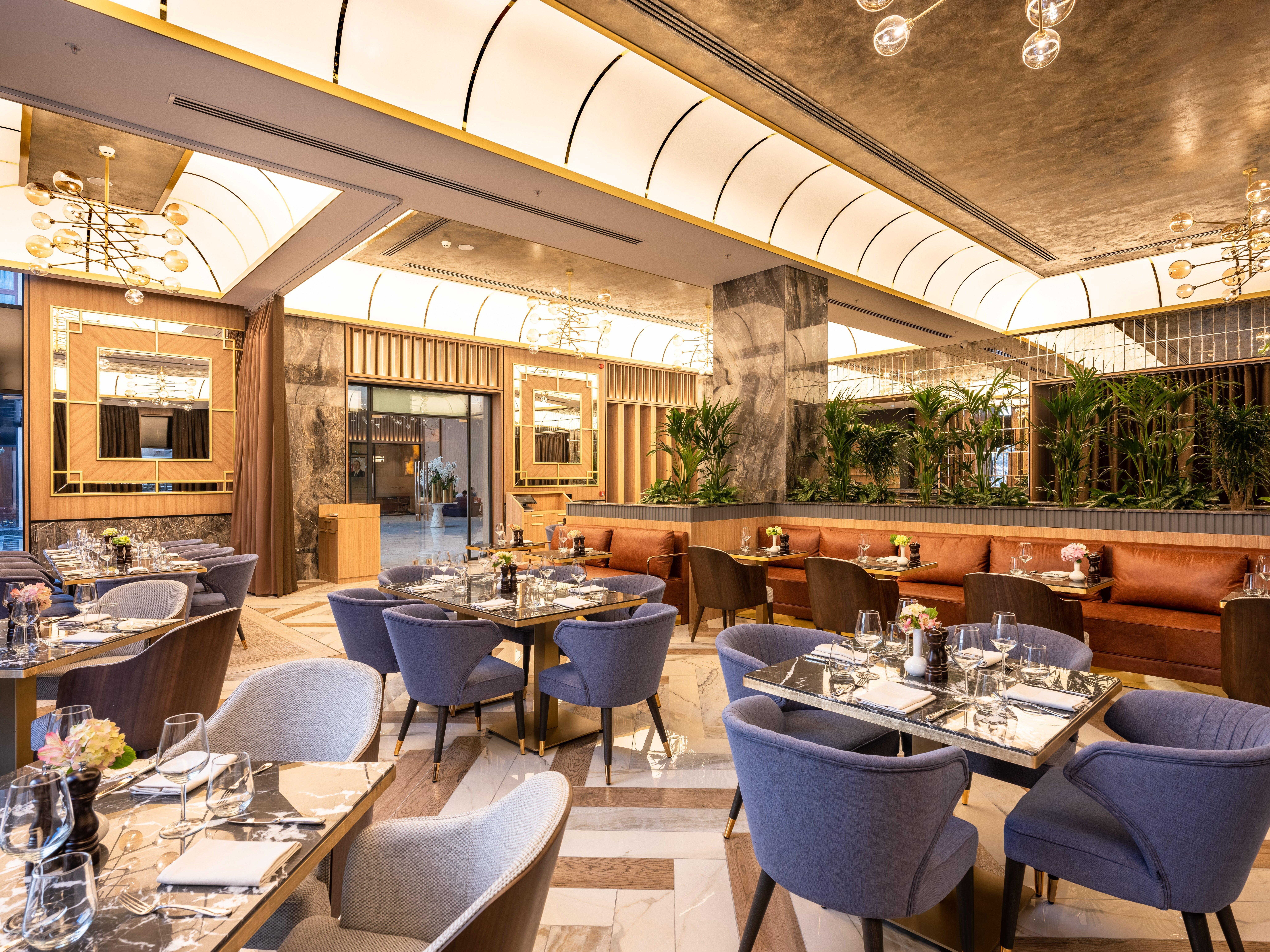 Hotel Intercontinental Baku By Ihg Exterior foto The interior of the restaurant